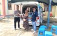 KEGIATAN SAMSAT KELILING DI DEPAN KANTOR DESA TANAH BANGKANG